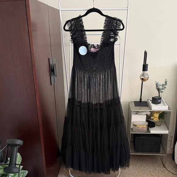 Hill House Home Ellie Nap Dress Tulle - Picture 2 of 11